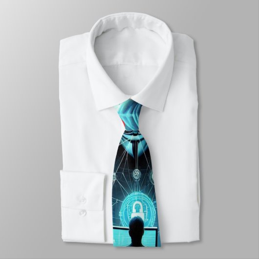 Anonym im Netz Krawatte (Gebunden)