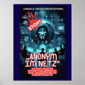 Anonym im Netz  Poster (Vorne)