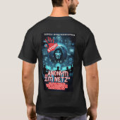 Anonym im Netz  T-Shirt (Rückseite)