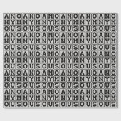 Anonym, kollektiv geschenkpapier (Flach)