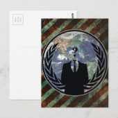 anonym postkarte (Vorne/Hinten)