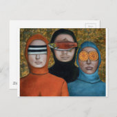 anonym postkarte (Vorne/Hinten)