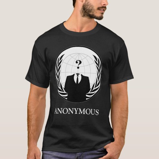 Anonym T-Shirt (Vorderseite)