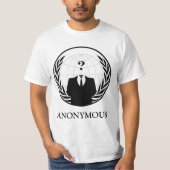 Anonym T-Shirt (Vorderseite)