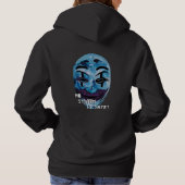 Anonym unmaskiert hoodie (Rückseite)