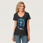 Anonym unmaskiert T-Shirt (Vorderseite Vollansicht)