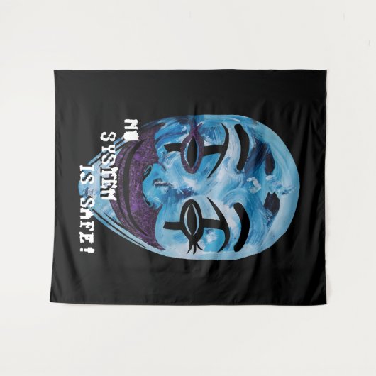 Anonym unmaskiert wandteppich (Vorderseite (Horizontal))