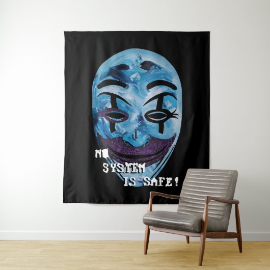 Anonym unmaskiert wandteppich (Beispiel)