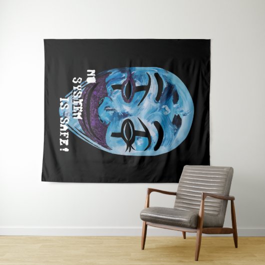 Anonym unmaskiert wandteppich (Beispiel (Horizontal))