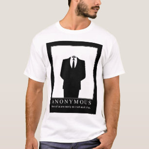 Anonym - Wikileaks Verteidiger T-Shirt
