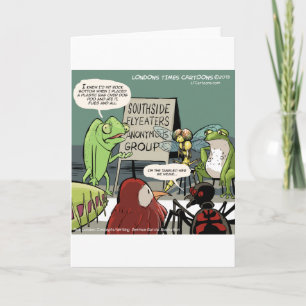 Anonyme 12-Stufen-Funny Karte