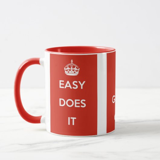 Anonyme Alkoholiker Slogans Tasse (Links)