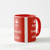 Anonyme Alkoholiker Slogans Tasse (VorderseiteRechts)