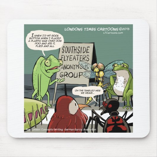 Anonyme Anonyme 12-Stufen-Funny Mousepad (Vorne)