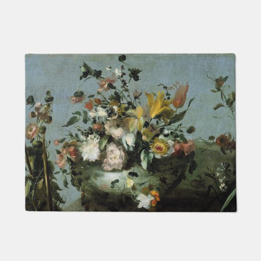 Anonyme Blume Fußmatte (Vorderseite)