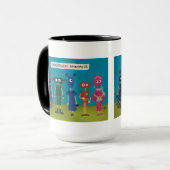Anonyme Overdresser Tasse (Vorderseite Links)