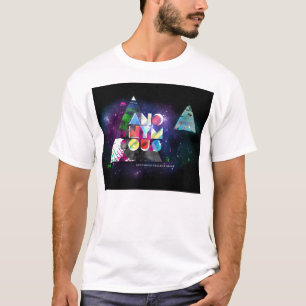 Anonyme Pyramide-Farbe T-Shirt