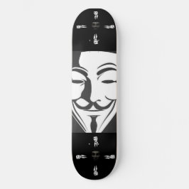 Anonyme Skateboard (benutzerdefinierbar)