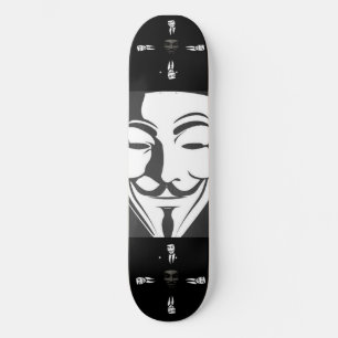 Anonyme Skateboard (benutzerdefinierbar)