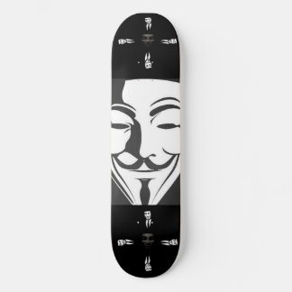 Anonyme Skateboard (benutzerdefinierbar)