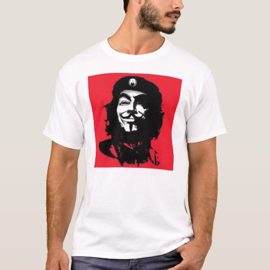 Anonymer Che Guevara T-Shirt (Vorderseite)