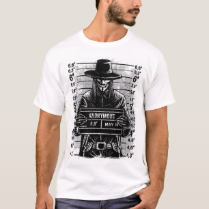Anonymer Computer-Hacker T-Shirt