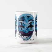 Anonymer entlarvt kaffeetasse (Mittel)