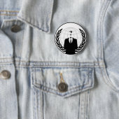 Anonymer Knopf Button (Beispiel)