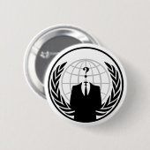 Anonymer Knopf Button (Vorne & Hinten)