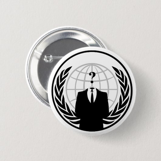 Anonymer Knopf Button (Vorne & Hinten)