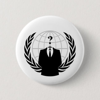 Anonymer Patriotismus Button