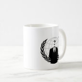 Anonymer Patriotismus Kaffeetasse (VorderseiteRechts)