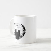 Anonymer Patriotismus Kaffeetasse (Vorderseite Links)