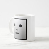 Anonymer Robot Kaffeetasse (Vorderseite Links)