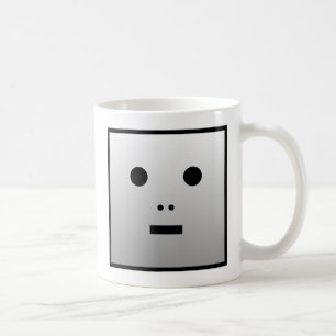 Anonymer Robot Kaffeetasse