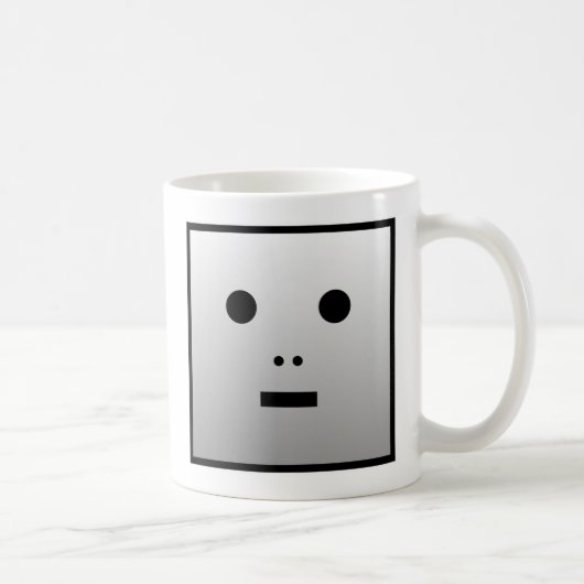 Anonymer Robot Kaffeetasse (Rechts)