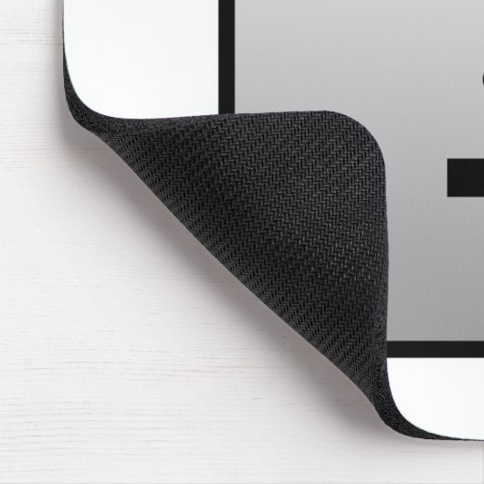 Anonymer Robot Mousepad (Ecke)