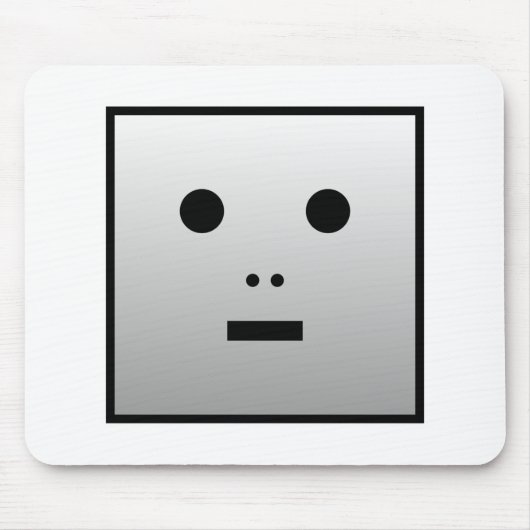 Anonymer Robot Mousepad (Vorne)
