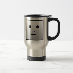 Anonymer Roboter - Anpassbar Reisebecher