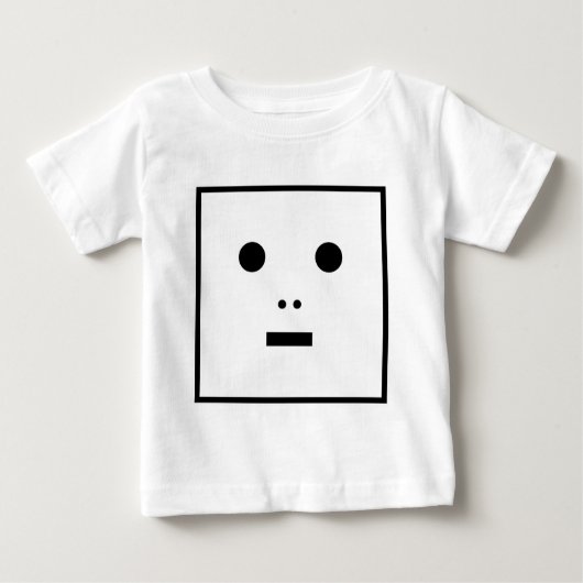 Anonymer Roboter - II - Individuell Baby T-shirt (Vorderseite)