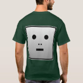 Anonymer Roboter - Pocket Motif T-Shirt (Rückseite)