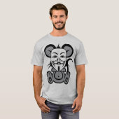 anonymer Schaum Maus 2 Humour Geek T-Shirt (Vorne ganz)
