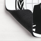 Anonymes internationales Logo Mousepad (Ecke)