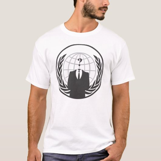 Anonymes Logo T-Shirt (Vorderseite)