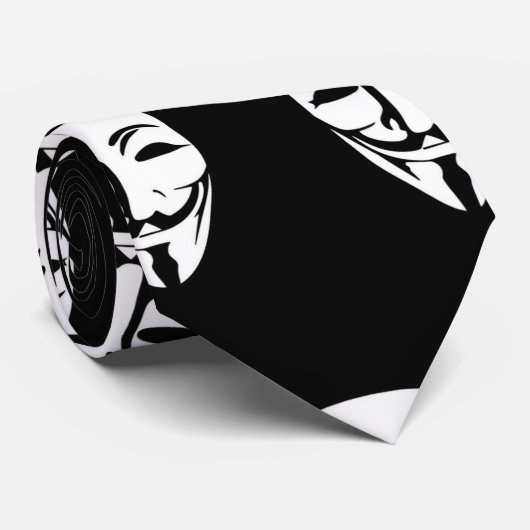 Anonymes Party Krawatte (Gerollt)