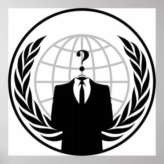 Anonymes Poster (Vorne)