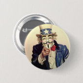 Anonymes Sam Button (Vorne & Hinten)