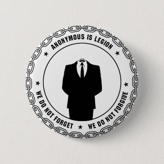 anonymes Siegel Button (Vorderseite)