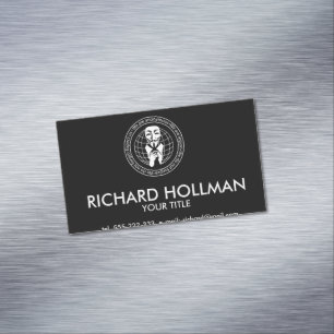 Anonymes Siegel Magnetische Visitenkarte