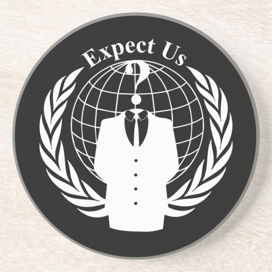 Anonymes Siegel Sandstein Untersetzer (Vorne)